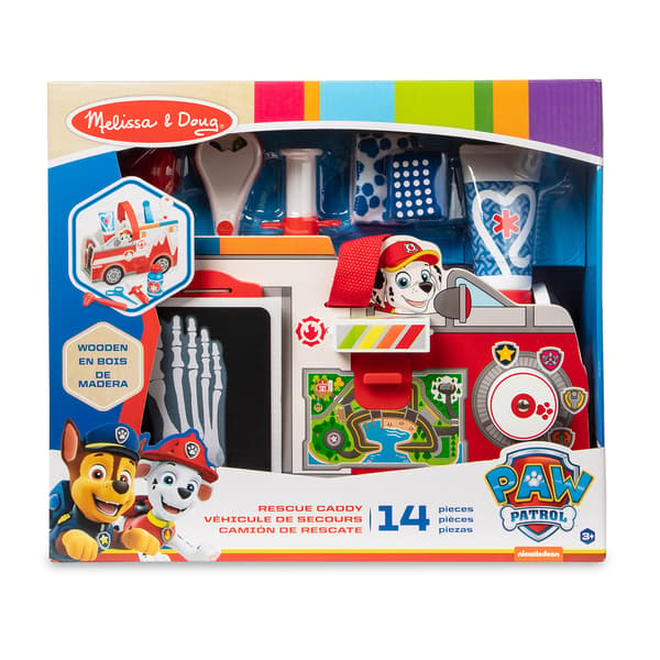 Melissa &amp; Doug® Paw Patrol Marshall Wooden Rescue Caddy