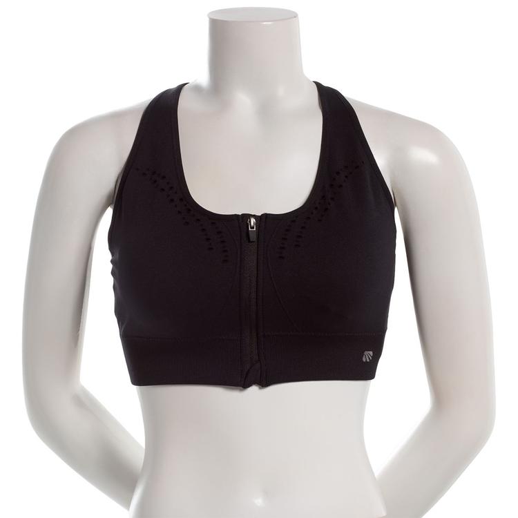 Womens Marika Ava Seamless Zip Bra