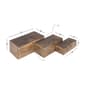 9th & Pike® Carved Decorative Wood Boxes - Set of 3 - image 11