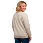 Plus Size Hasting & Smith Patchwork Pumpkin Fleece Sweatshirt - image 2