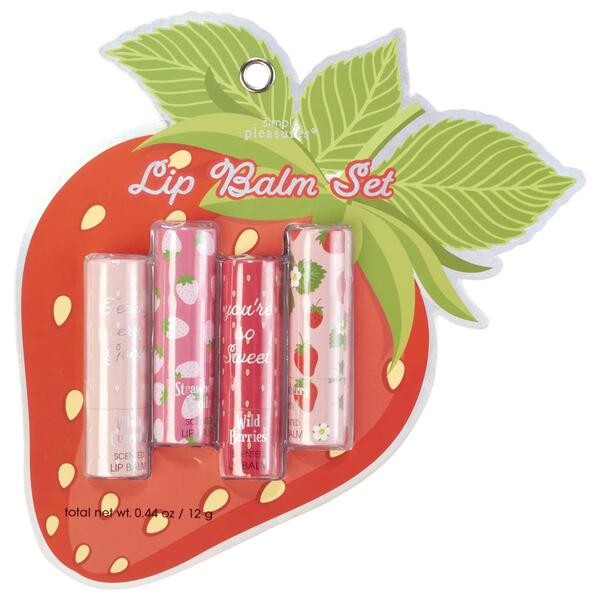 Simple Pleasures&#40;R&#41; 4pc. Lip Balm Set - image 