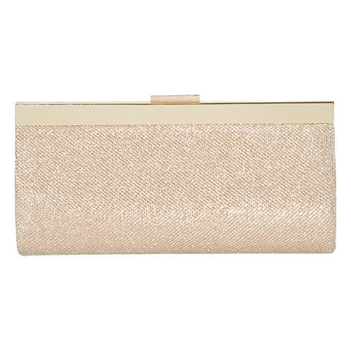 Sasha Shimmer Kisslock Clutch Evening Bag