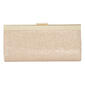Sasha Shimmer Kisslock Clutch Evening Bag - image 1