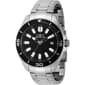 Mens Invicta Silver Pro Diver Black Dial Quartz Watch - 46316 - image 1