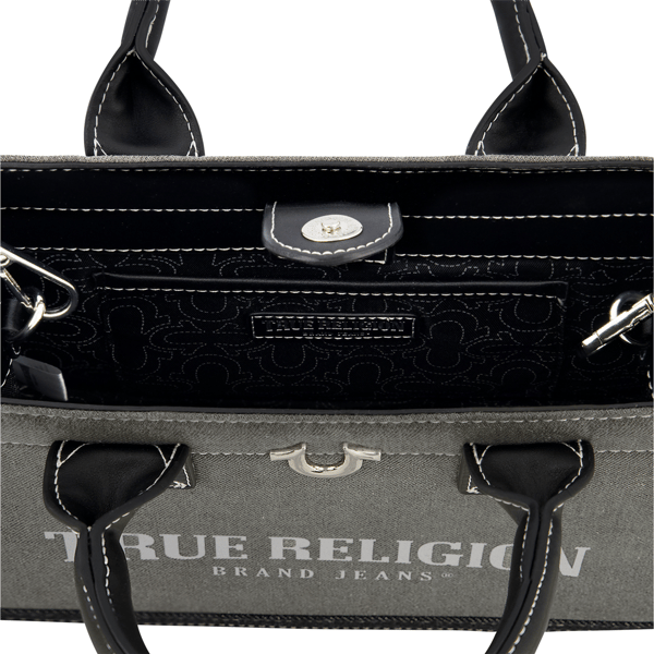 True Religion Modern Edge Denim Tote