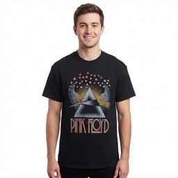 Young Mens Pink Floyd Prism Short Sleeve Tee