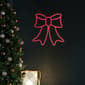 Northlight Seasonal 15in. LED Neon Bow Christmas Window Décor - image 7