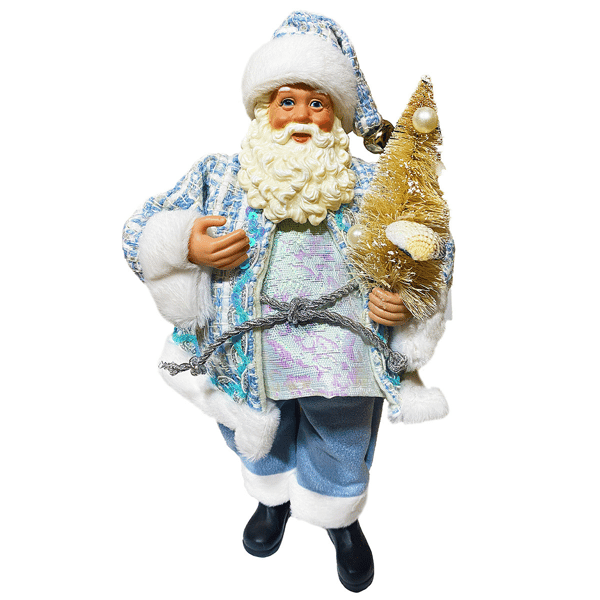 Santa''s Workshop 10in. Coastal Santa