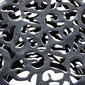 9th & Pike&#174; Silver Aluminum Contemporary Stool - image 3