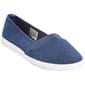Womens Ashley Blue Canvas Slip On Flats - image 1
