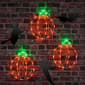 National Tree 14in. Halloween Mini Pumpkin Trio Wall Décor - image 3