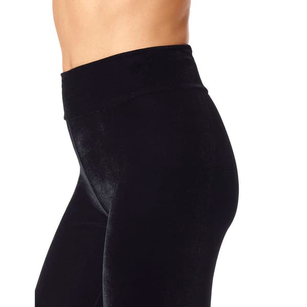 Womens HUE&#174; Velvet High Rise Leggings