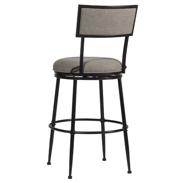 HH2 Home Theilmann Commercial Grade Metal Bar Height Swivel Stool