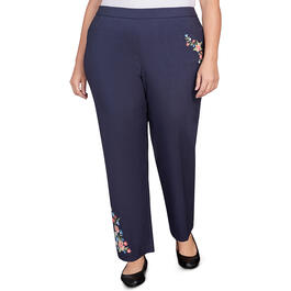 Plus Size Alfred Dunner A Fresh Start Allure Ankle Pants - Short
