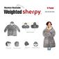 Sutton Home Weighted Blanket Teddy Sherpy Long Sleeve Jacket - image 6