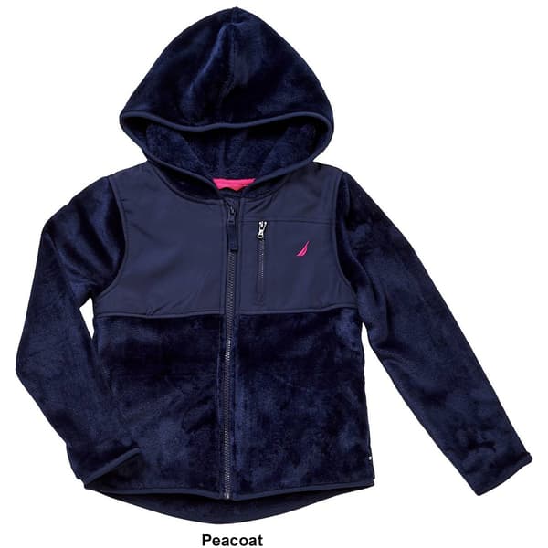 Girls &#40;7-16&#41; Nautica Chipie Fur Jacket