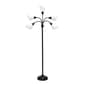 Simple Designs Multi Head Five Light Medusa Gooseneck Floor Lamp - image 1