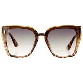 Womens Tahari Plastic Full Lens Square Sunglasses