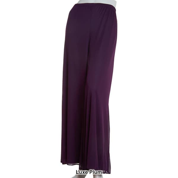 Womens MSK Chiffon Mesh Wide Leg Pants