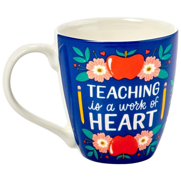 Pfaltzgraff(R) 18 Oz Teaching Is A Work Of Heart Mug - image 