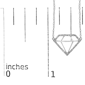Haus of Brilliance Lab Grown Diamond Shaped Pendant Necklace - image 5