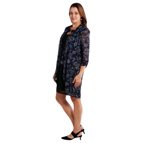 Womens Harper 241 Floral Keyhole Jacket Dress