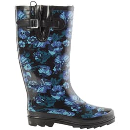 Womens Fifth &amp; Luxe Tall Faux Fur Lined Rain Boots