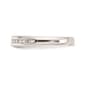 Pure Fire 14kt. White Gold Lab Grown 11-Stone Channel Band - image 3