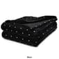 Superior Metallic Polka Dot Ultra-Plush Fleece Blanket - image 4