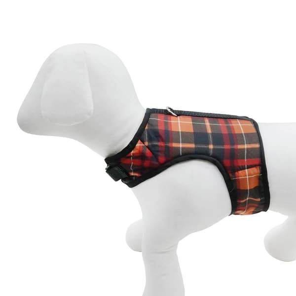 Best Furry Friends Cider Plaid Pet Harness - image 