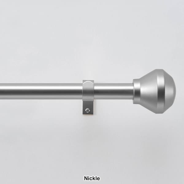 DKNY Conrad 66in. Curtain Rod Set