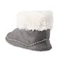 Womens Jessica Simpson Microsuede Boot Slippers - image 3