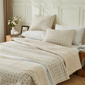 Patina Vie Maison Vintage Floral Loretta Rosey Lace Quilt Set - image 3