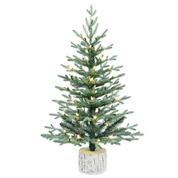 Puleo International 3ft. Potted Blue Arctic Fir Artificial Tree