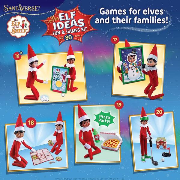 The Elf on the Shelf® The Official Elf Idea Fun & Games Kit