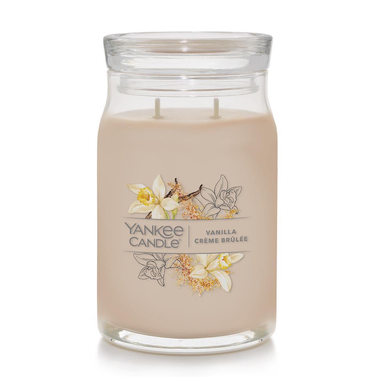 Yankee Candle® 20oz. Signature Vanilla Creme Brulee Jar...