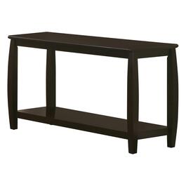 Coaster Rectangular Sofa Table w/Lower Shelf - Espresso