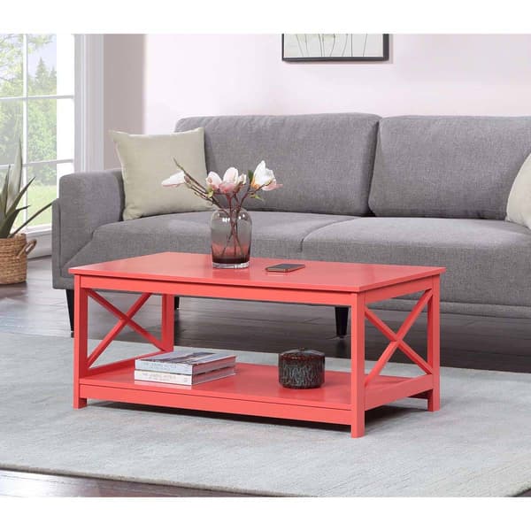 Convenience Concepts Oxford 2-Tier Coffee Table