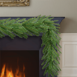 Puleo International 20ft. Mountain View Spruce Christmas Garland