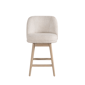 Armen Living Sadie Fabric Seat Counter Height Swivel Barstool - image 2