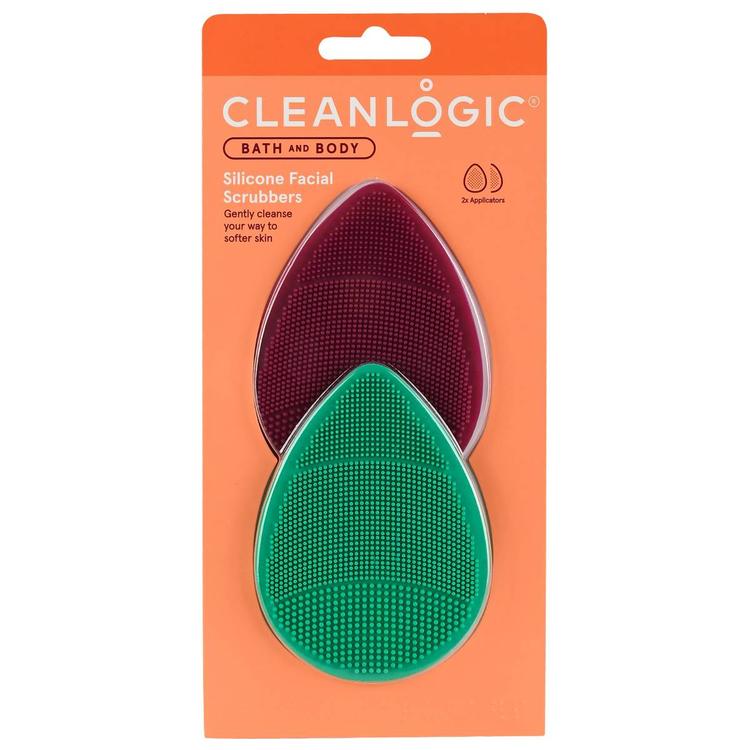 Cleanlogic Silicone Facial Scrubbers