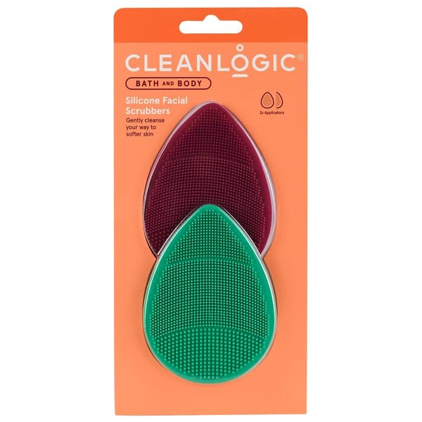 Cleanlogic Silicone Facial Scrubbers - image 