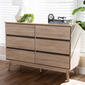 Baxton Studio Miren 6 Drawer Dresser - image 1