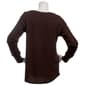 Petite Architect® Long Sleeve Solid Crew Neck Thermal Tee - image 5