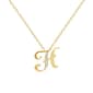 Accents by Gianni Argento Gold Initial H Pendant Necklace - image 1