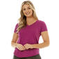 Womens Starting Point Short Sleeve V-Neck Tee - image 1