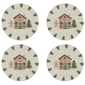Avanti Avanti Linens Gingerbread Village Placemats - Set of 4 - image 1