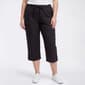 Plus Size Jordana Rose Basic Split Hem Capris - image 1