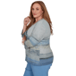 Plus Size Alfred Dunner Provence 3/4 Sleeve Watercolor Floral Tee - image 4