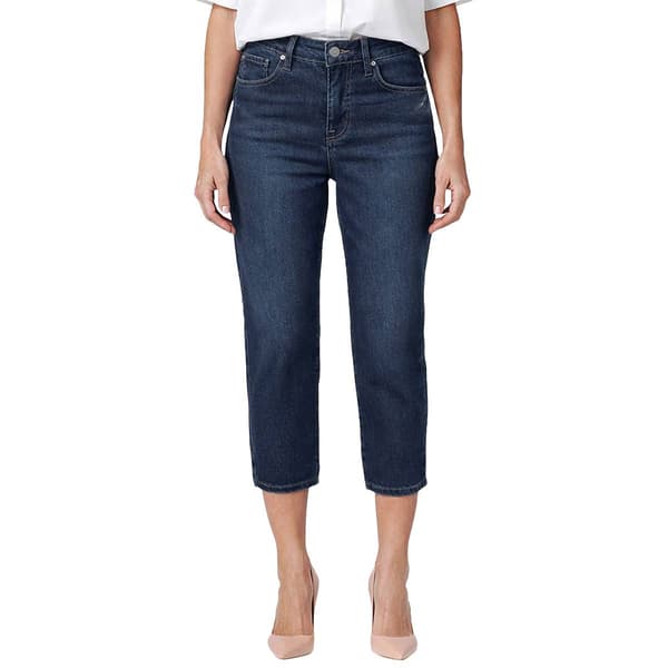 Womens Royalty Split Hem Capri Jeans